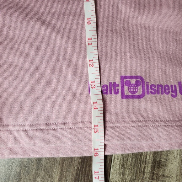 NWT Walt Disney World Mickey Mouse Sweat Shorts Plus Size 1X Purple - Picture 9 of 16